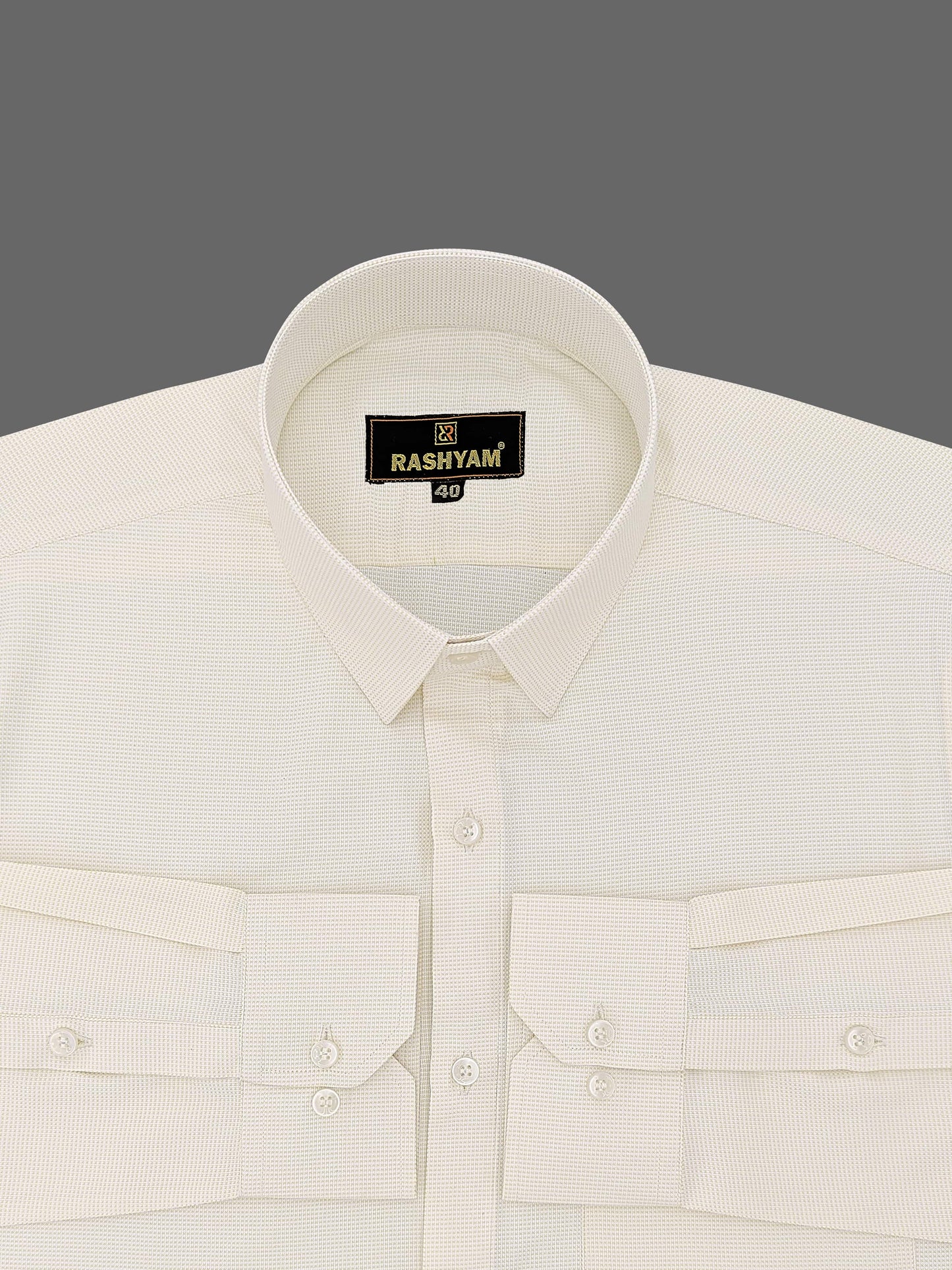 Bellagio Vanilla Luxurious Giza Cotton Shirt