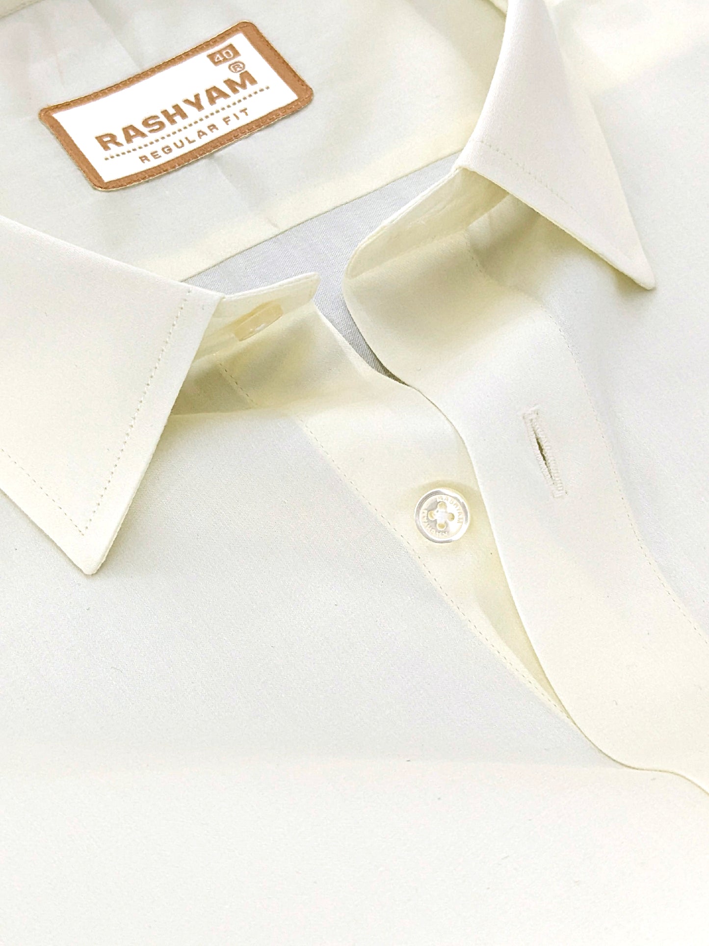 Avellino Luxurious Light Creamy Soft Cotton Shirt For Men