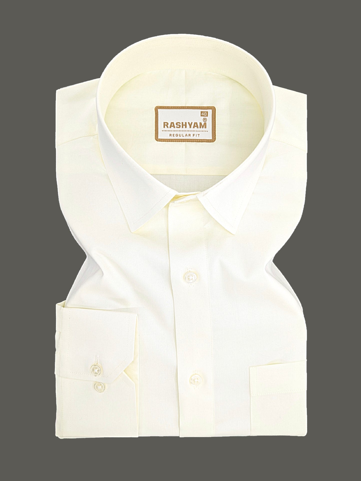 Avellino Luxurious Light Creamy Soft Cotton Shirt For Men