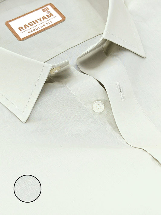 Compiano Premium Giza Cotton Natural Grey Formal Shirt