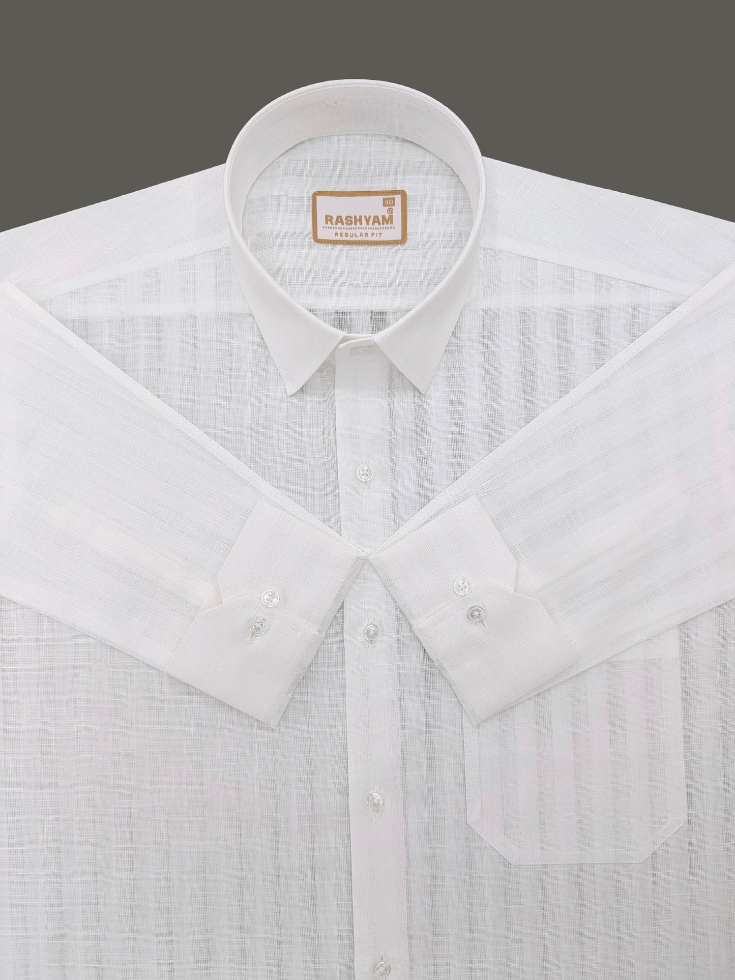 White Line Luxurious Italian Linen Shirt