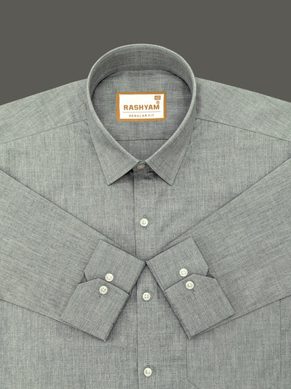 Chianti Premium Oxford Cotton Friar Green Formal Shirt For Men