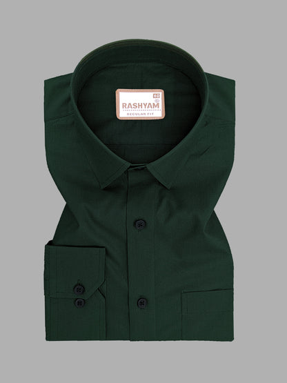 Finest Cotton Norvelle Teal Green Formal Shirt
