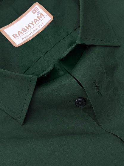 Finest Cotton Norvelle Teal Green Formal Shirt