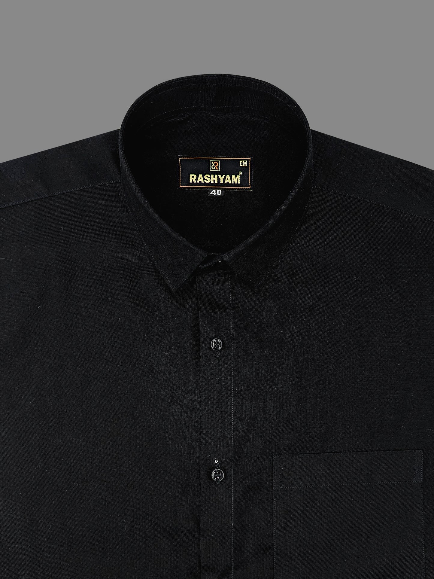 Black Supper Soft Premium Giza Cotton Formal Shirt