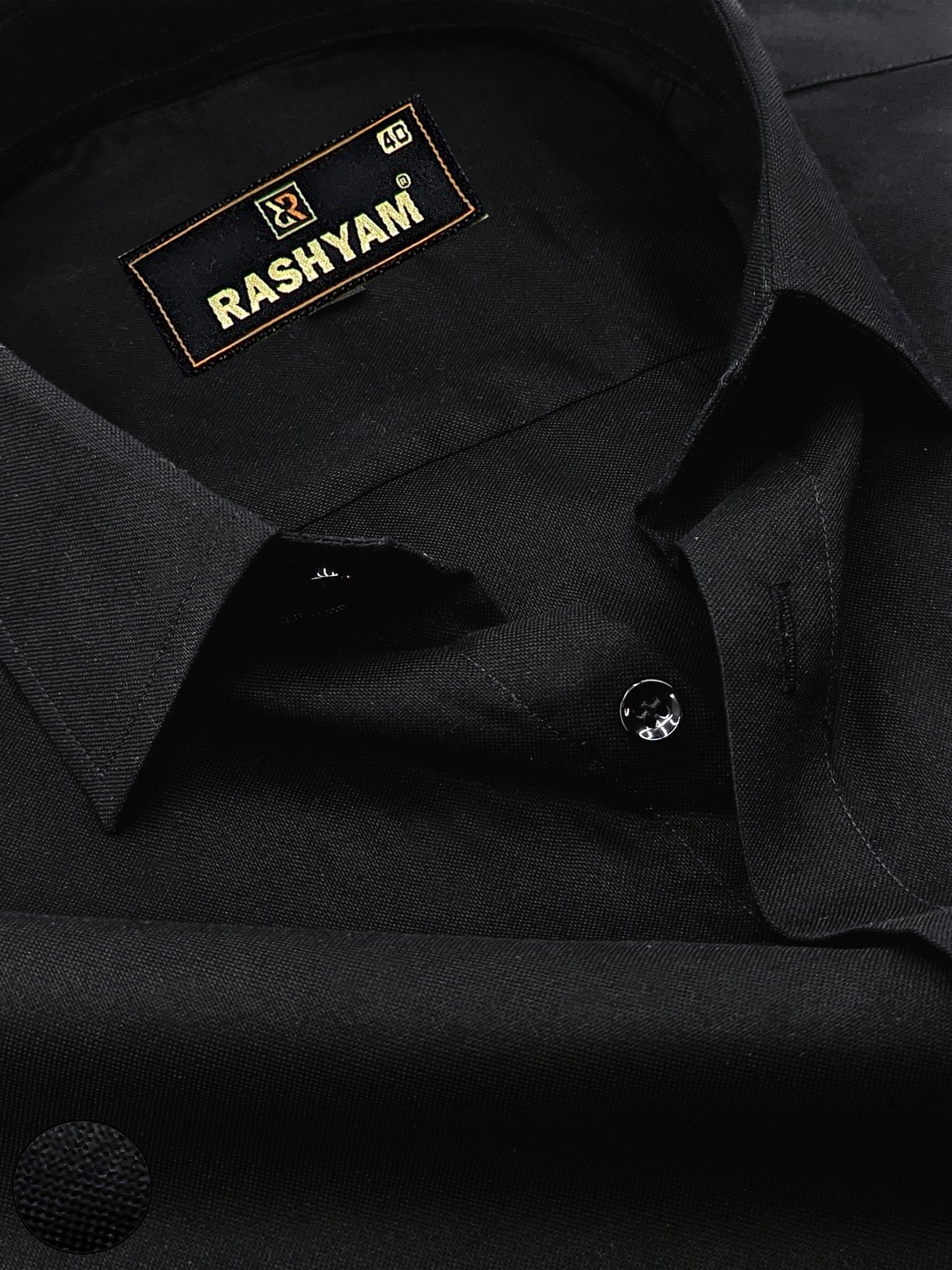 Black Supper Soft Premium Giza Cotton Formal Shirt