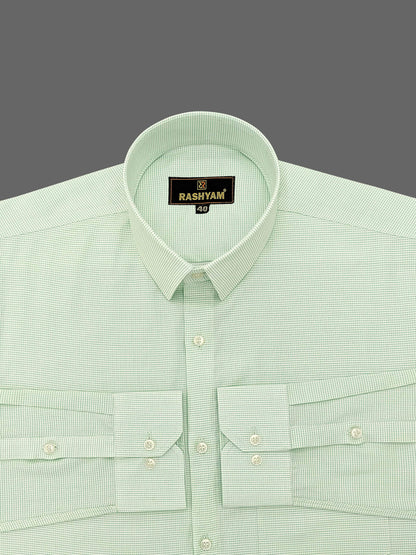 Bellagio Peppermint Luxurious Giza Cotton Shirt