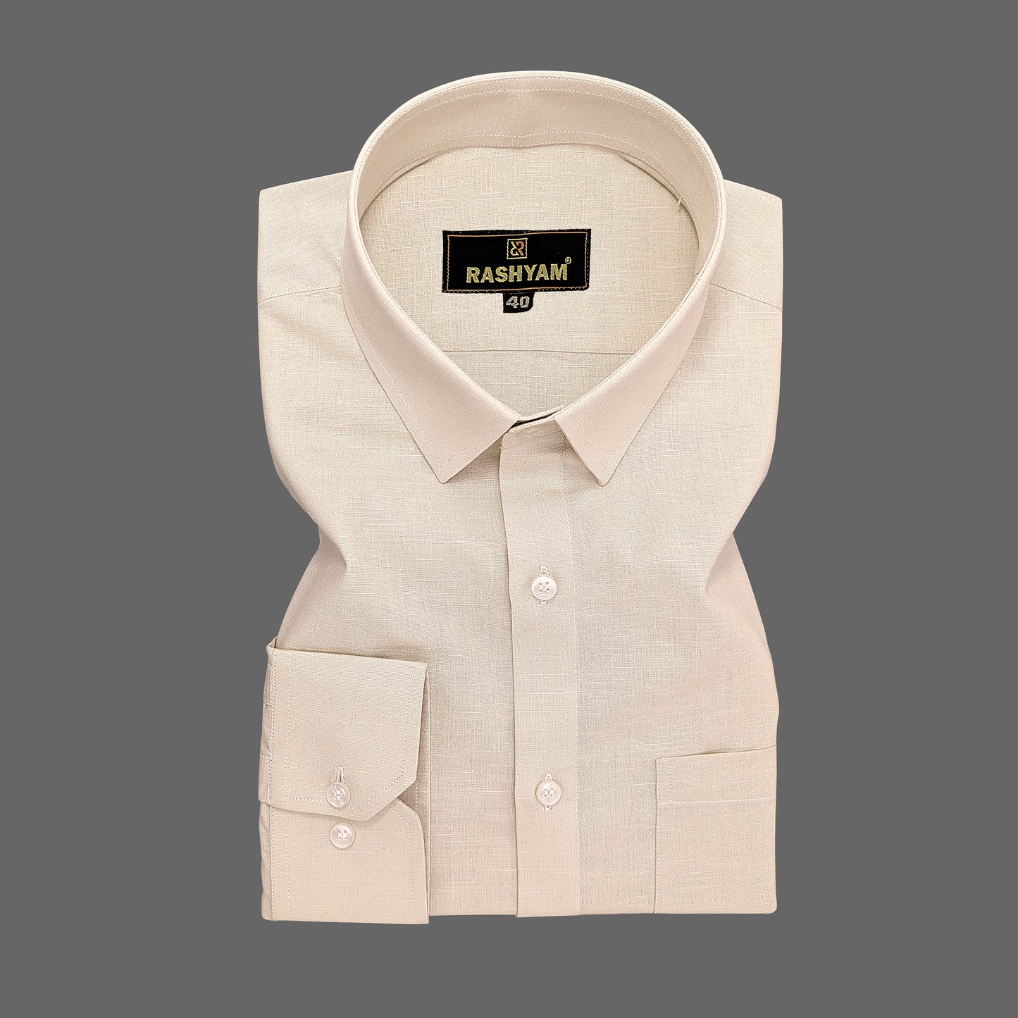 Barboni Brown Luxurious Italian Linen Shirt