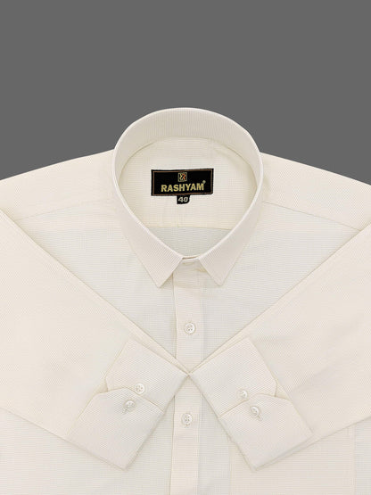 Bellagio Vanilla Luxurious Giza Cotton Shirt