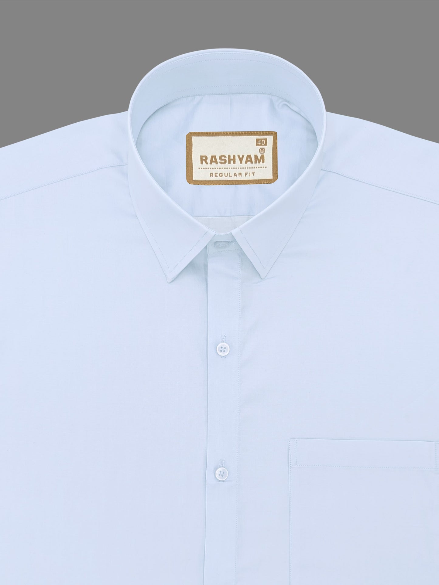 Spello Light Blue Premium Giza Cotton Formal Shirt