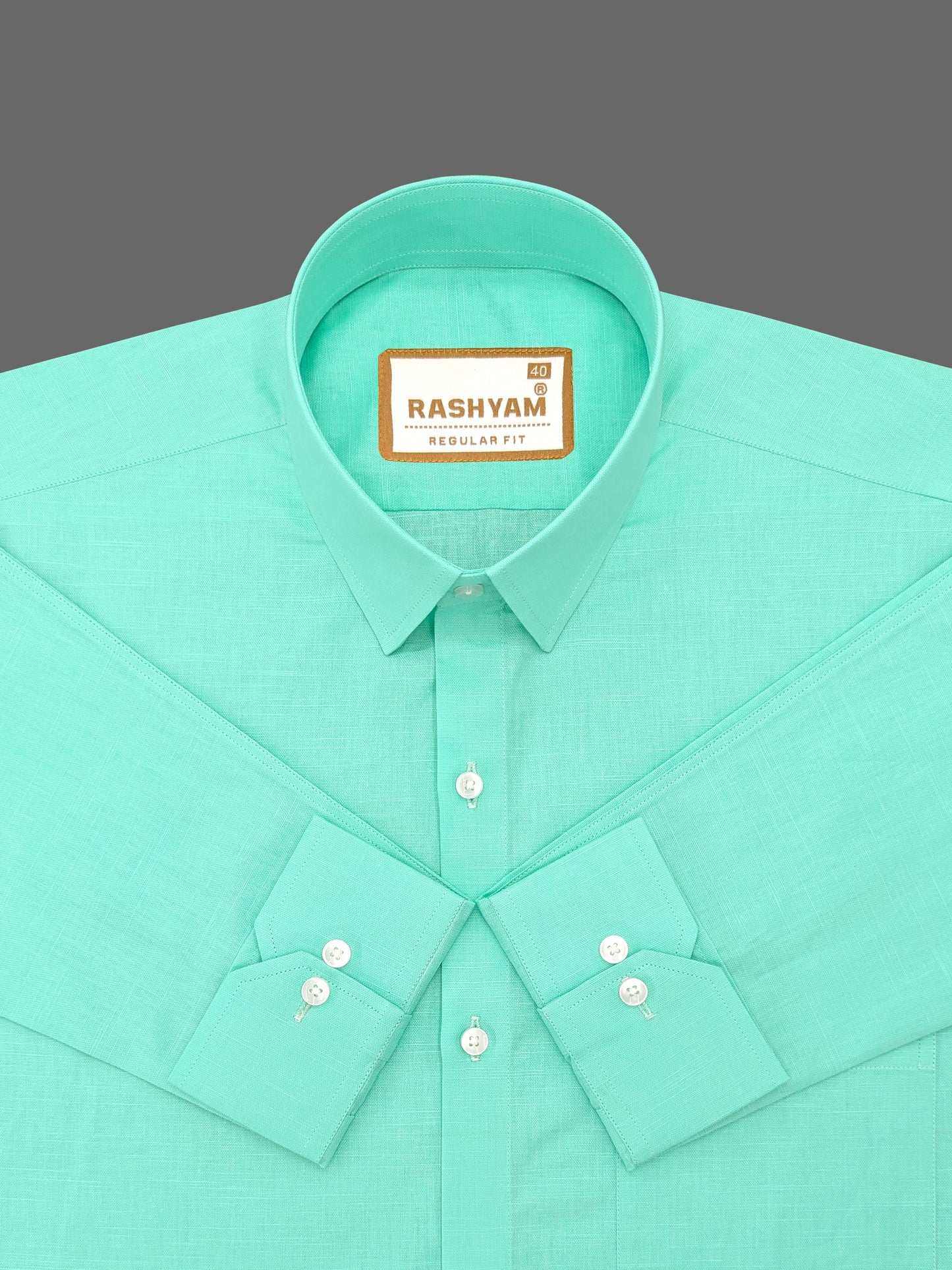 Barboni Aqua Luxurious Italian Linen Shirt