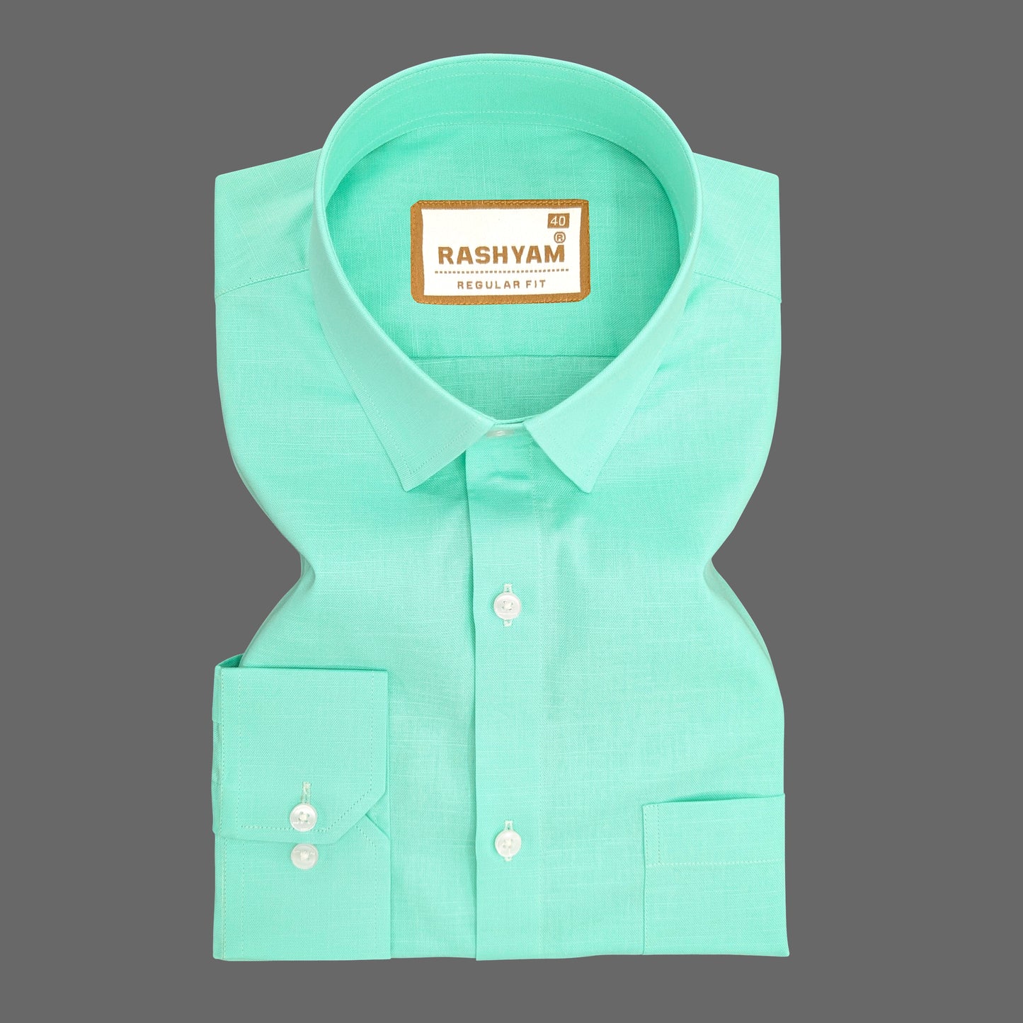 Barboni Aqua Luxurious Italian Linen Shirt