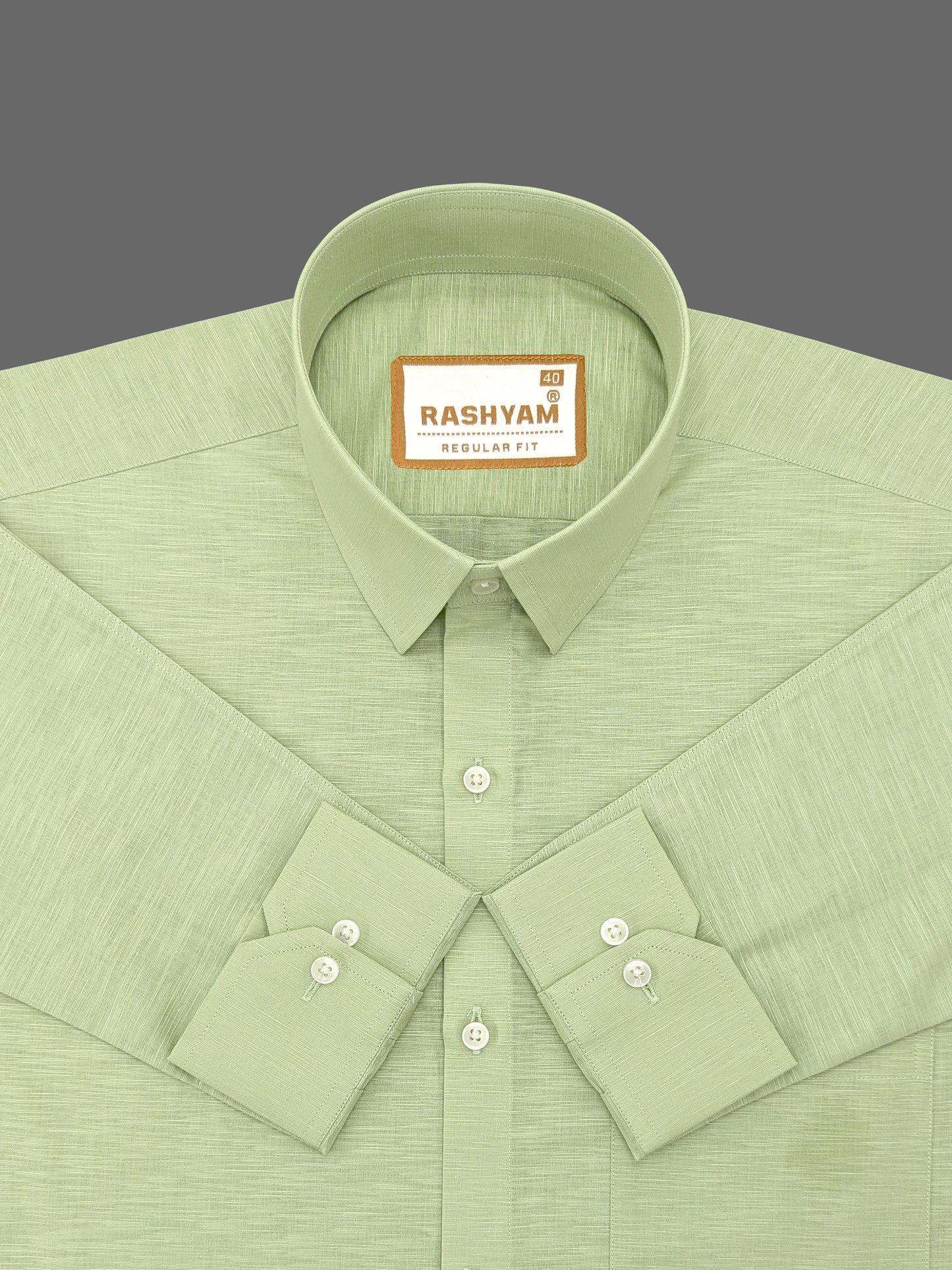 Barboni Finch Green Luxurious Italian Linen Shirt