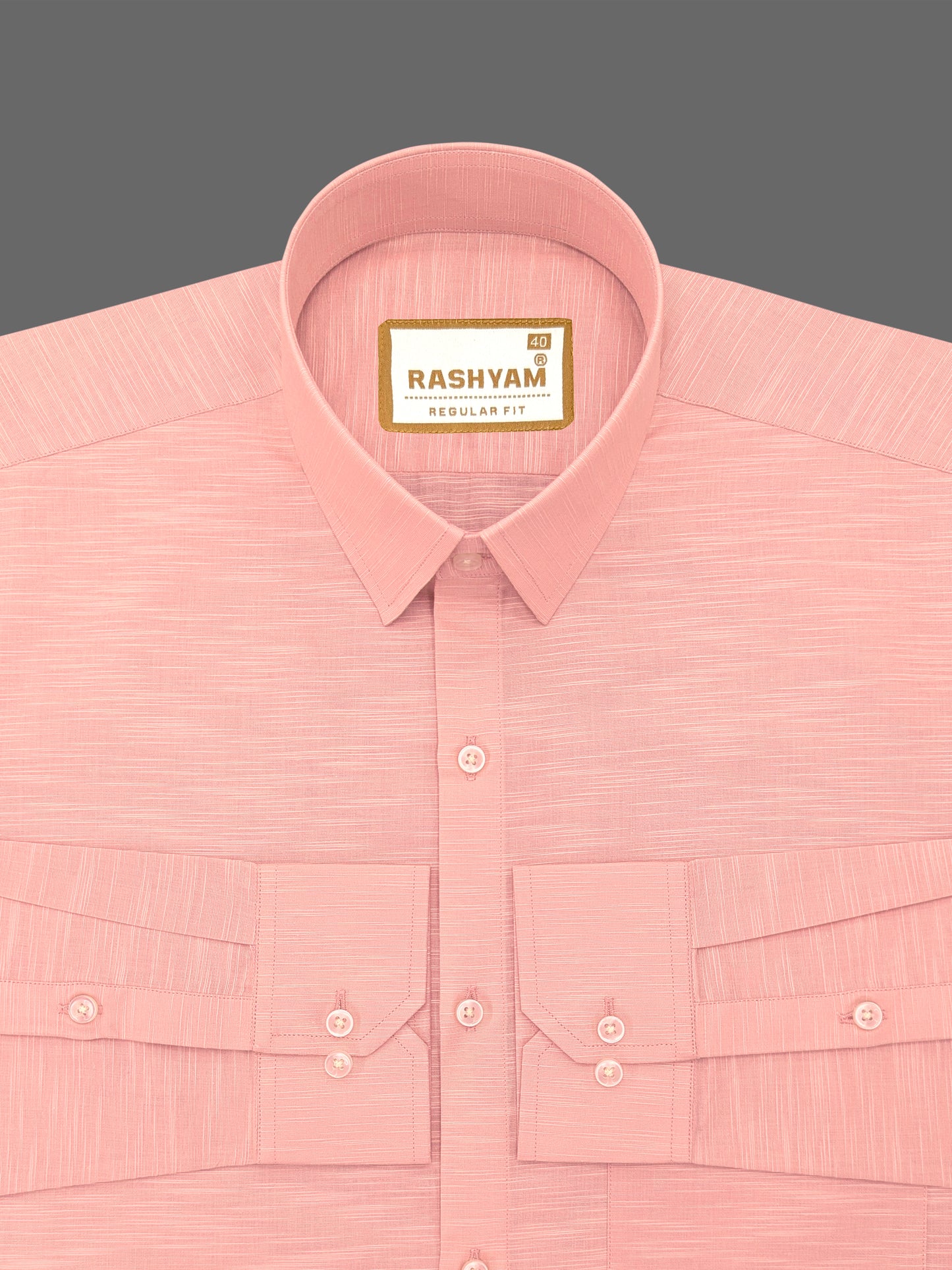 Barboni Pastel Pink Luxurious Italian Linen Shirt