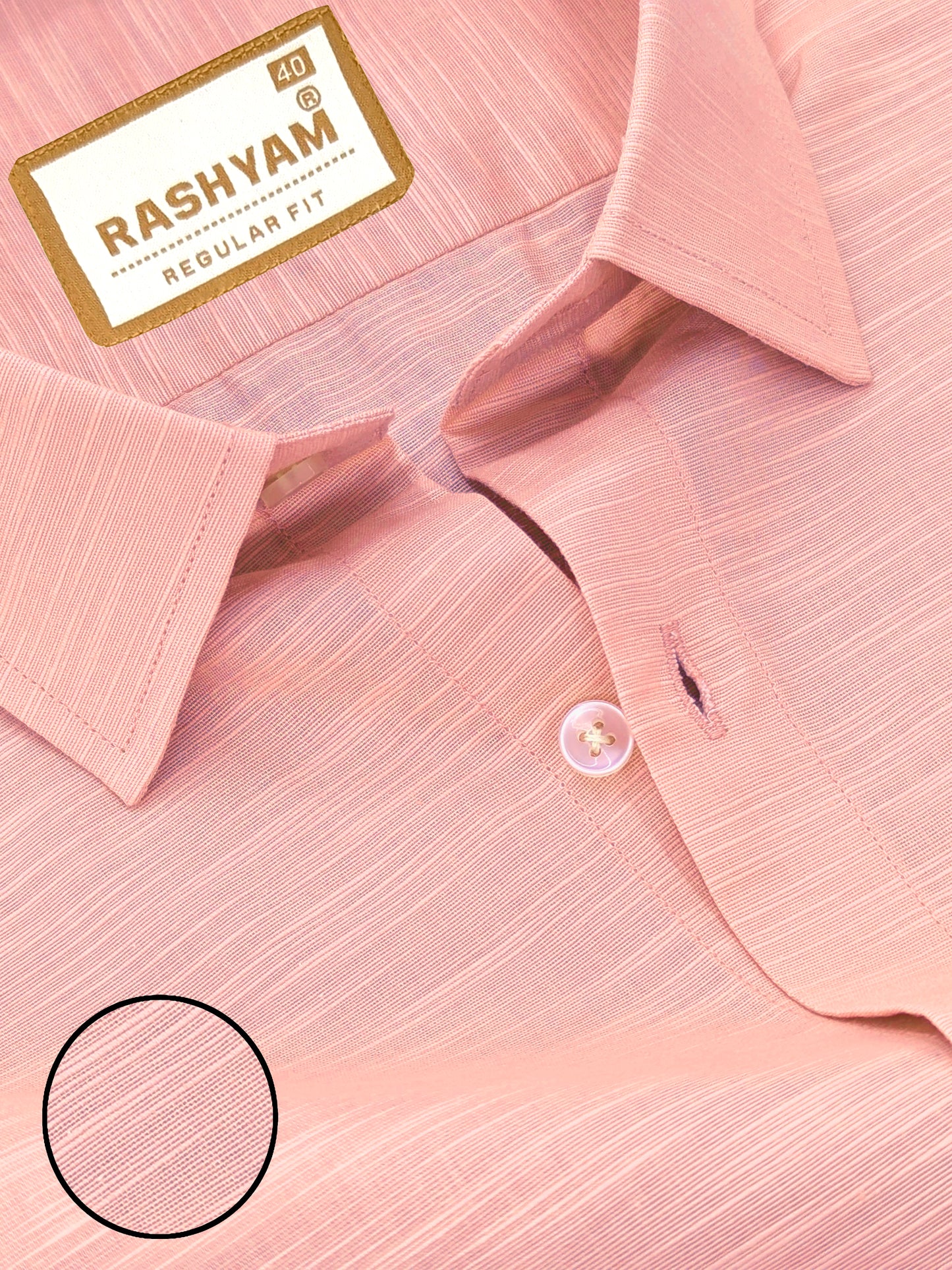 Barboni Pastel Pink Luxurious Italian Linen Shirt