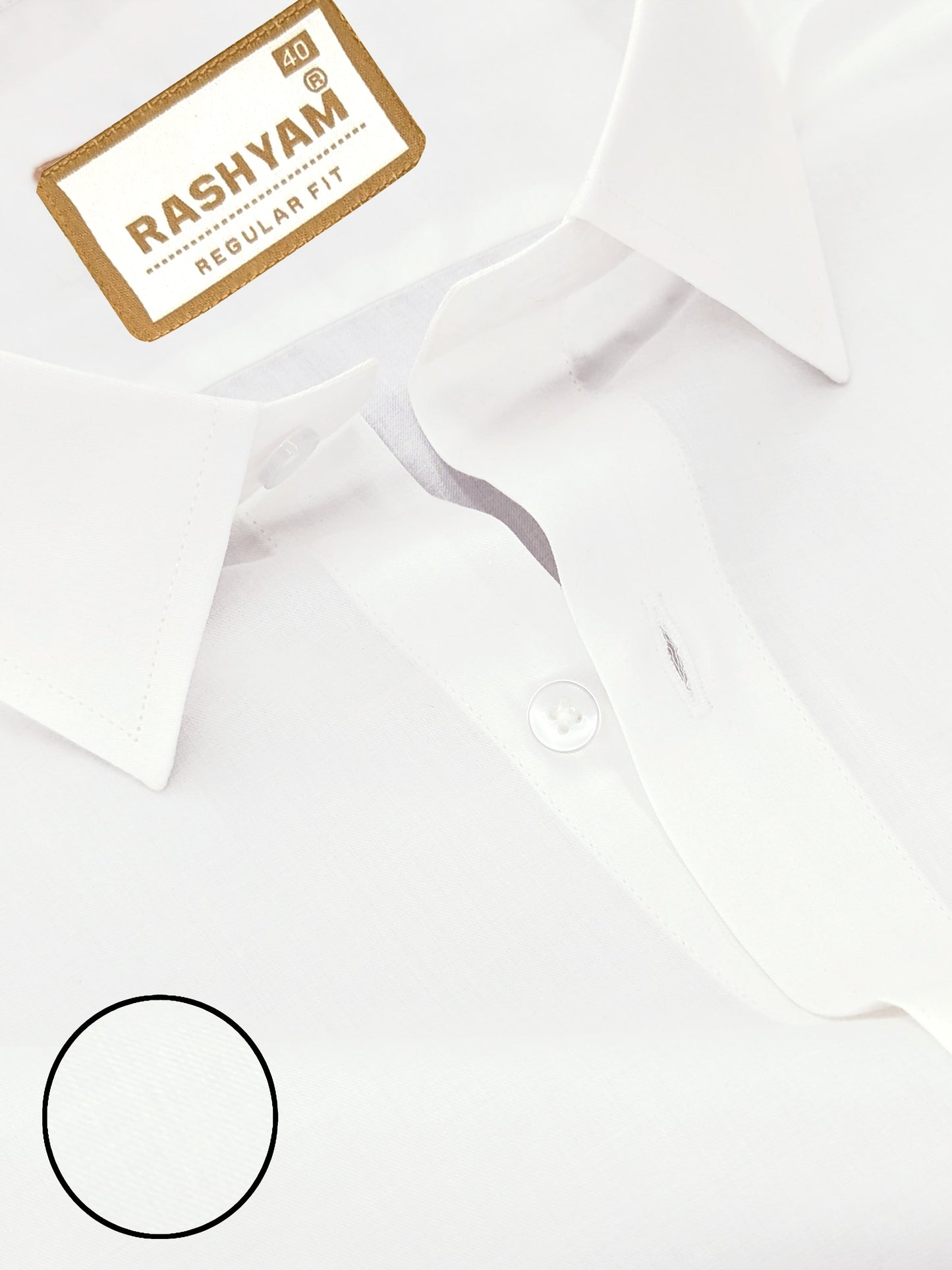 Bright White Premium Giza Cotton Shirt