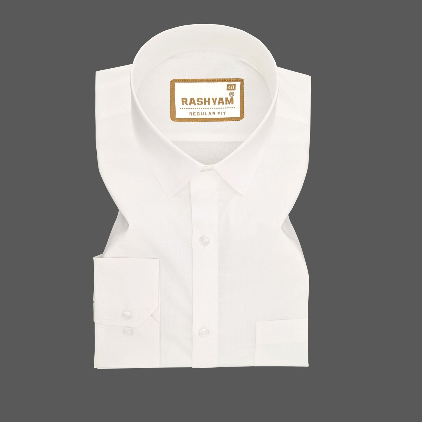 Bright White Premium Giza Cotton Shirt