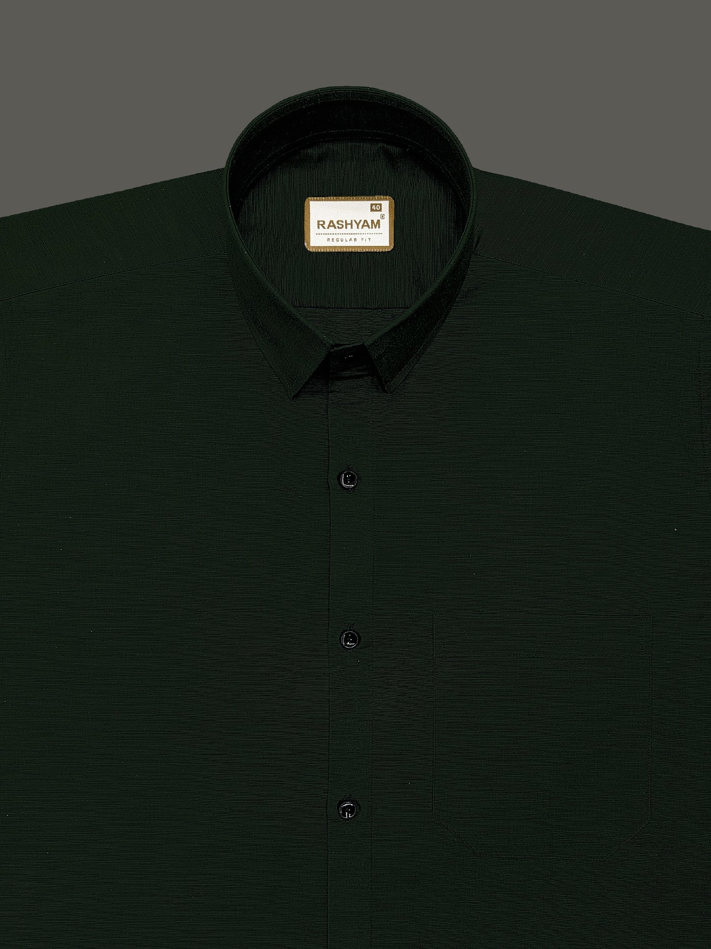 Barboni Dark Green Luxurious Italian Linen Shirt