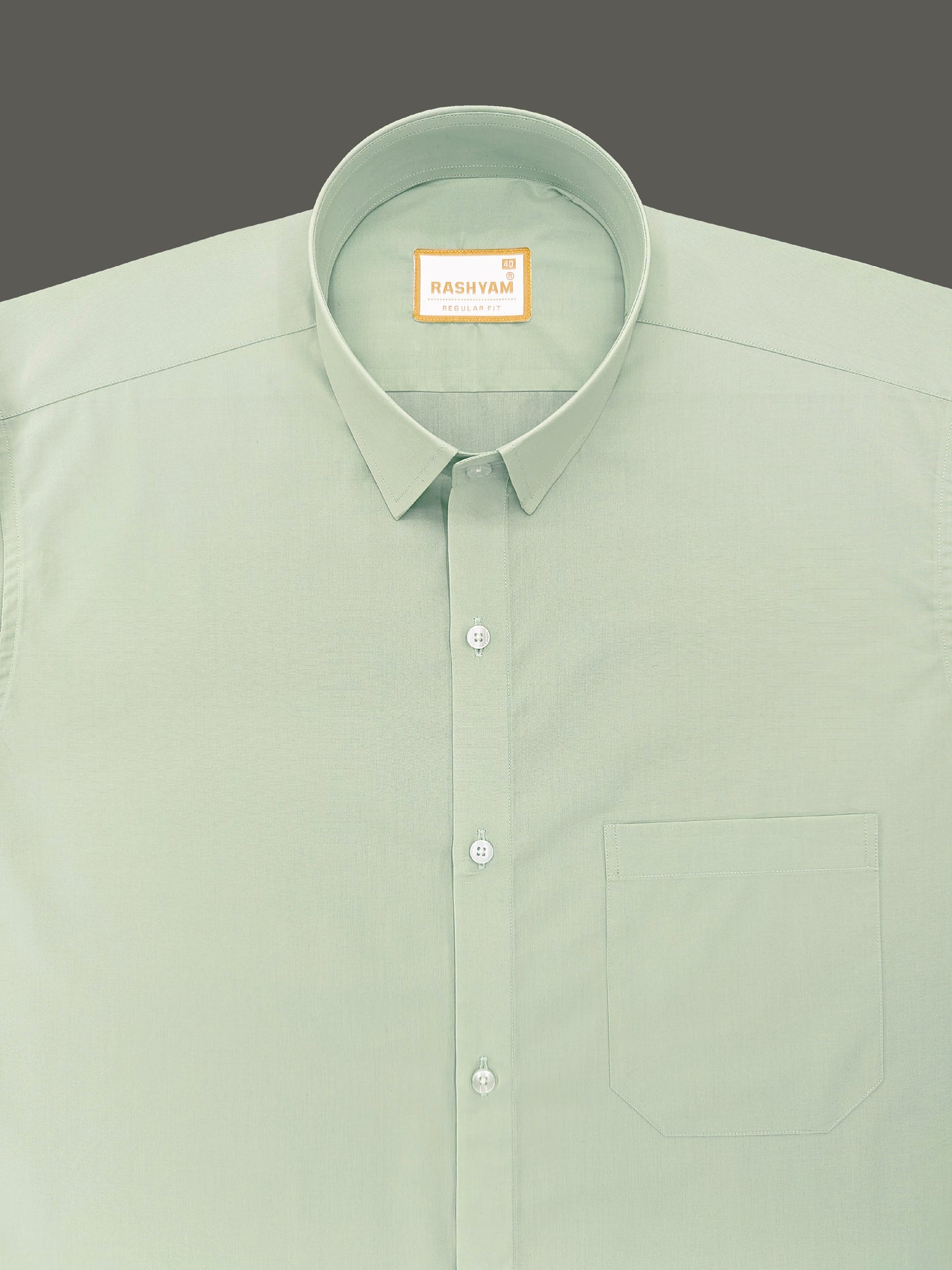 Faenza Premium Olivine Finest Cotton Formal Shirt For men