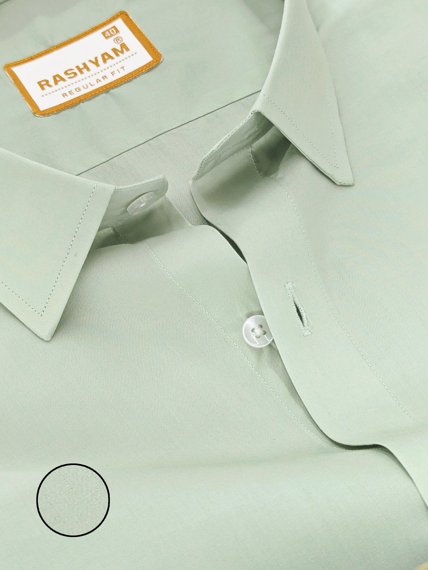 Faenza Premium Olivine Finest Cotton Formal Shirt For men