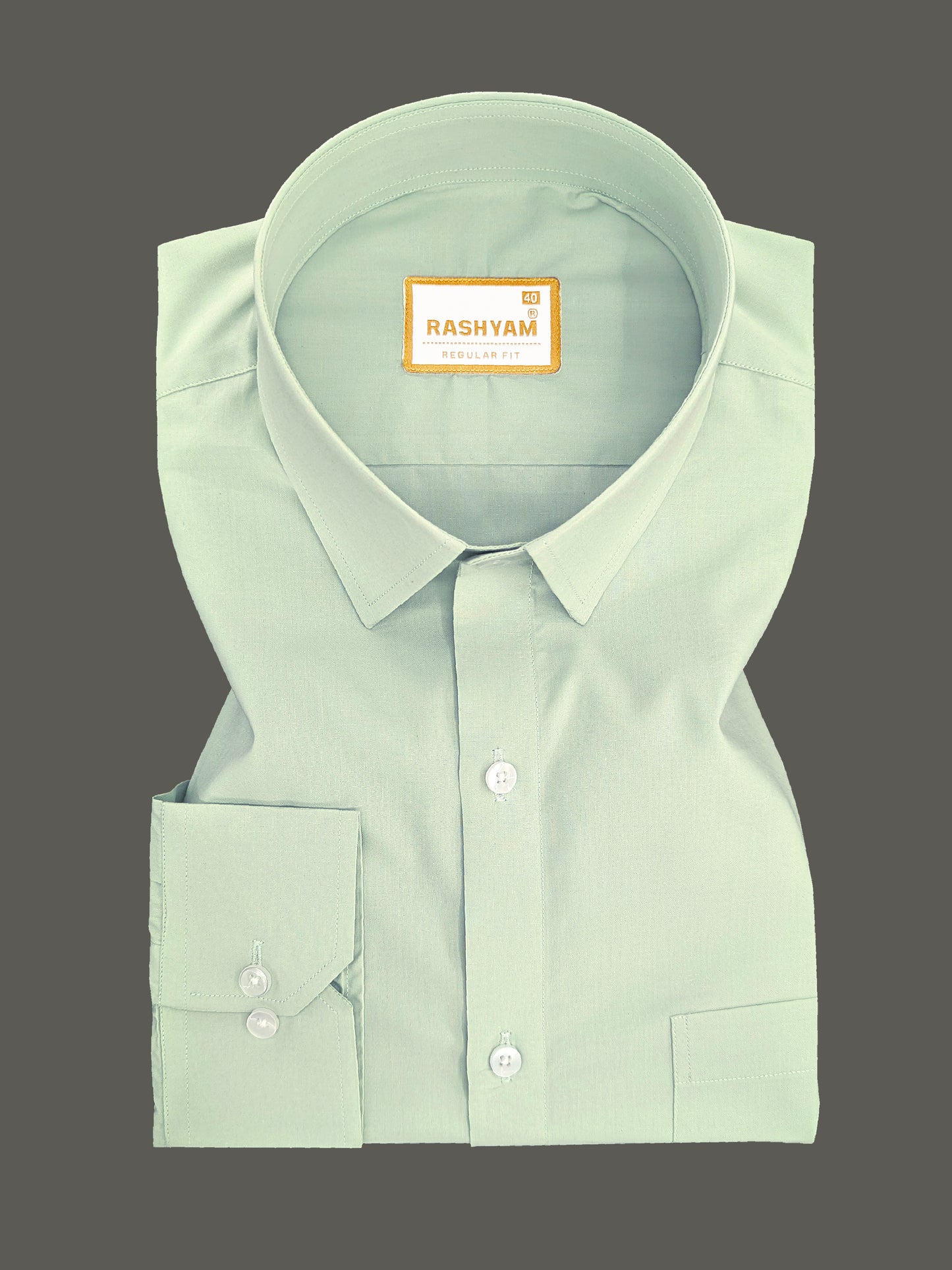 Faenza Premium Olivine Finest Cotton Formal Shirt For men