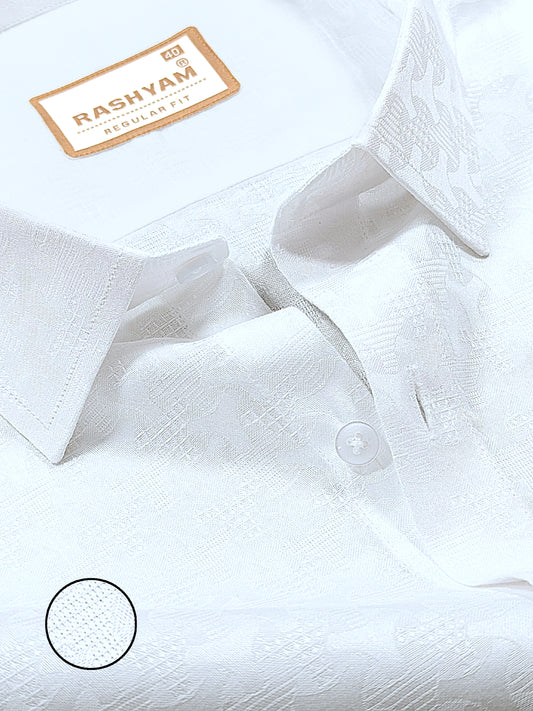 Lanciano Luxury Cotton Broken-Check Designer Formal Shirt For Men