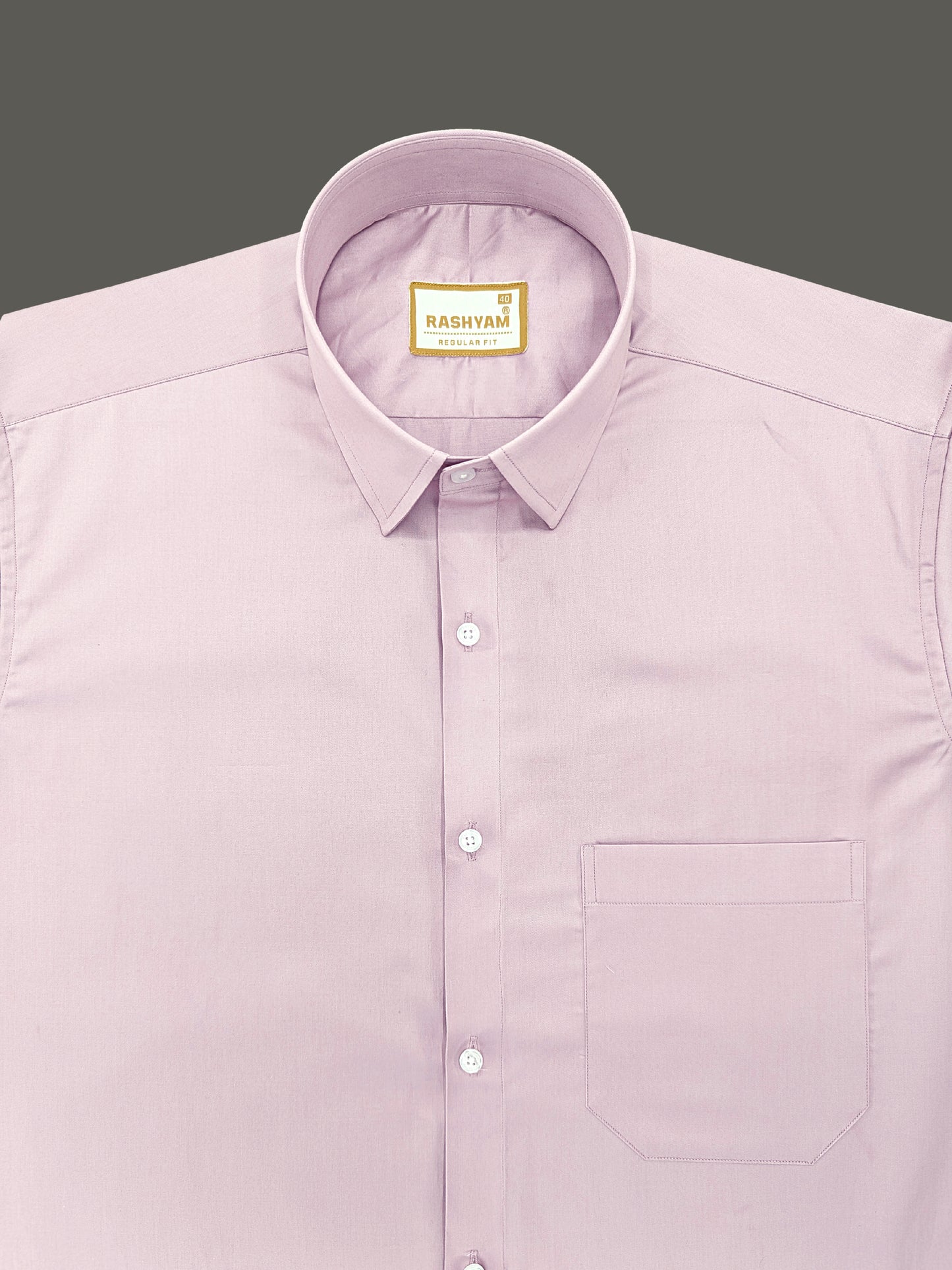 Avellino Luxurious Pastel Pink Super Soft Cotton Shirt For Men