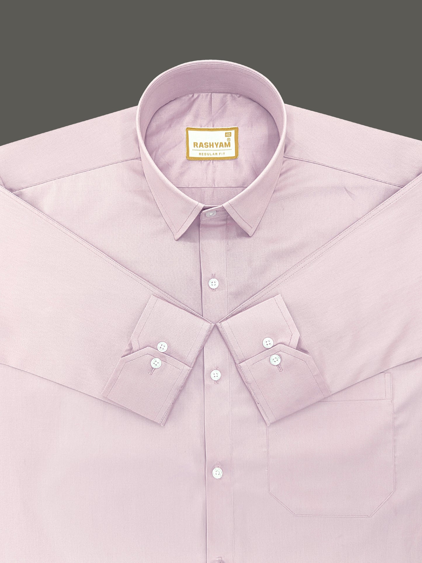 Avellino Luxurious Pastel Pink Super Soft Cotton Shirt For Men