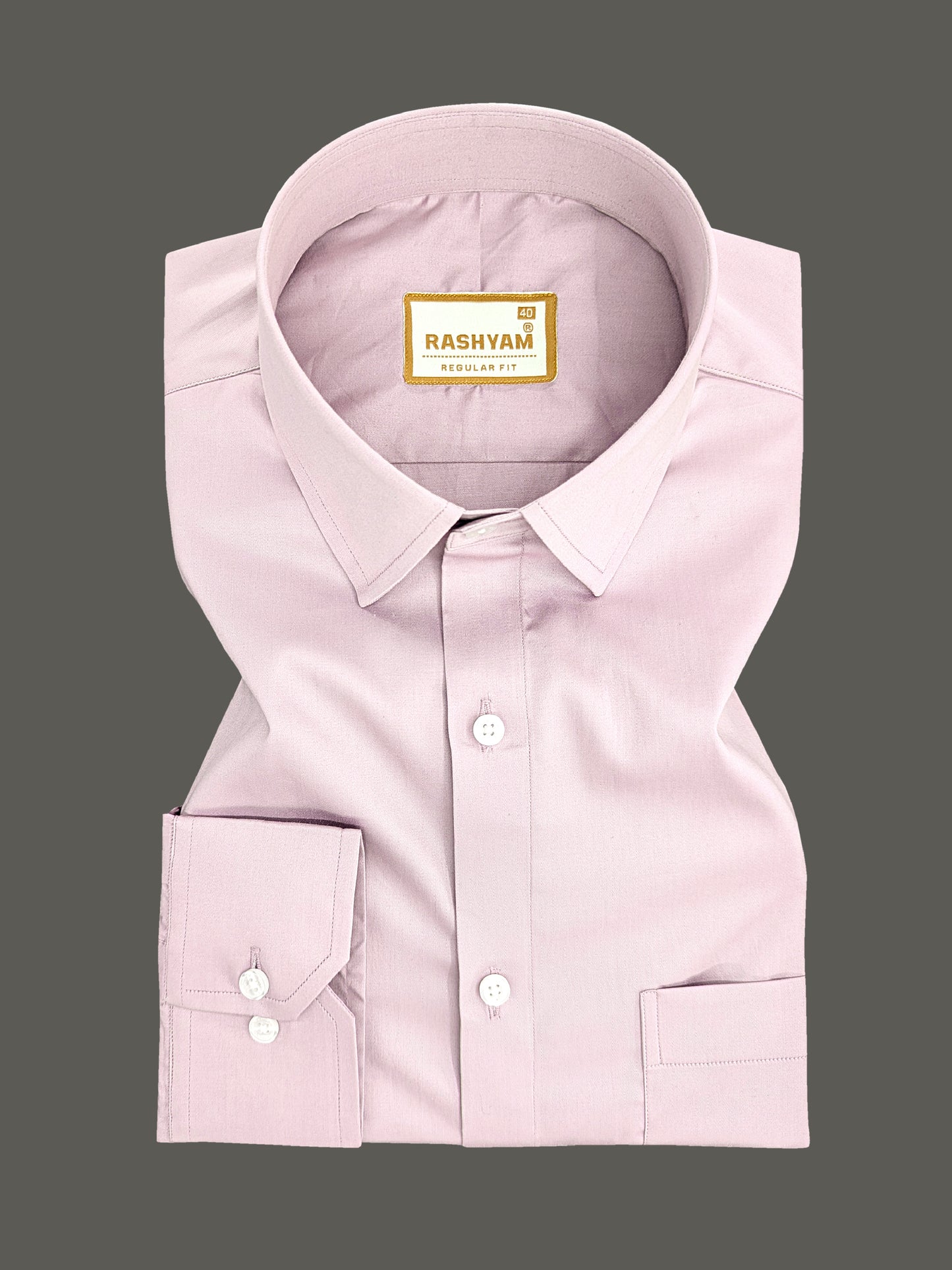 Avellino Luxurious Pastel Pink Super Soft Cotton Shirt For Men