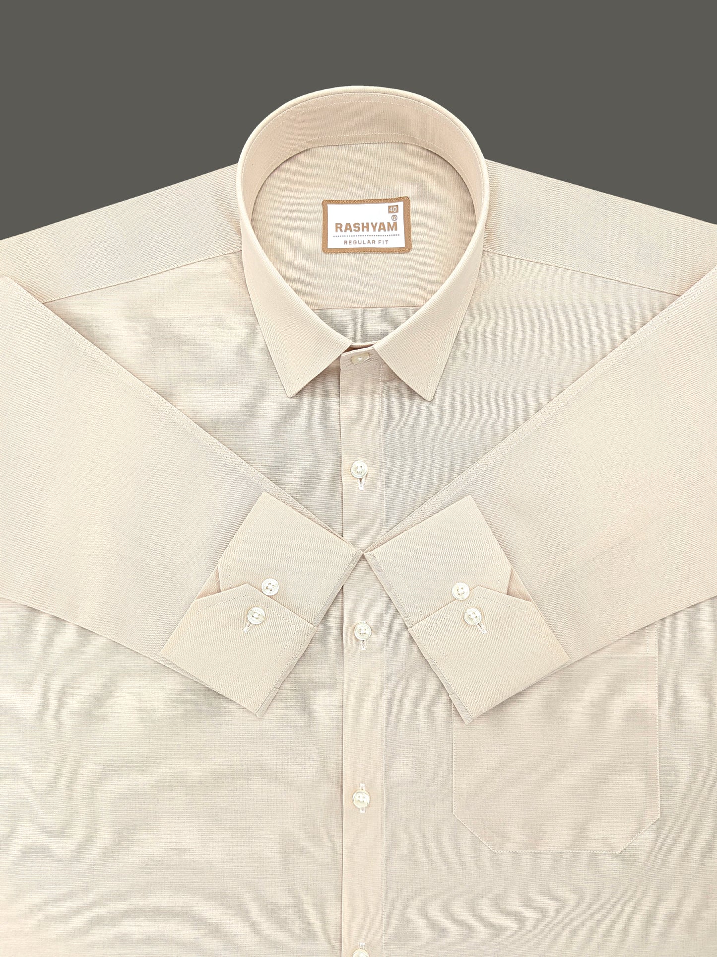 Finch Brown Italian Premium Linen Shirt Formal shirt for men