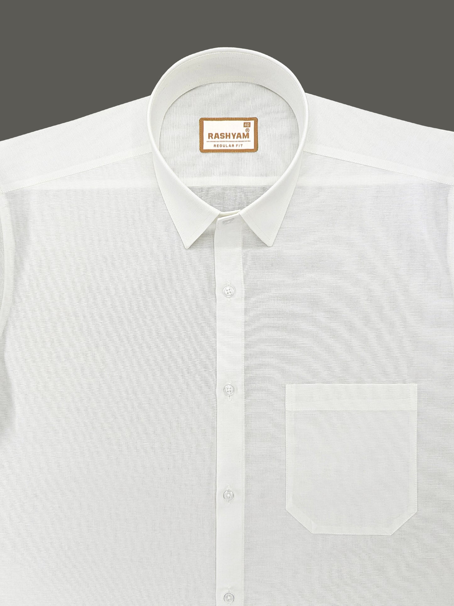 Pescara Bright White Luxurious Italian Linen Shirt