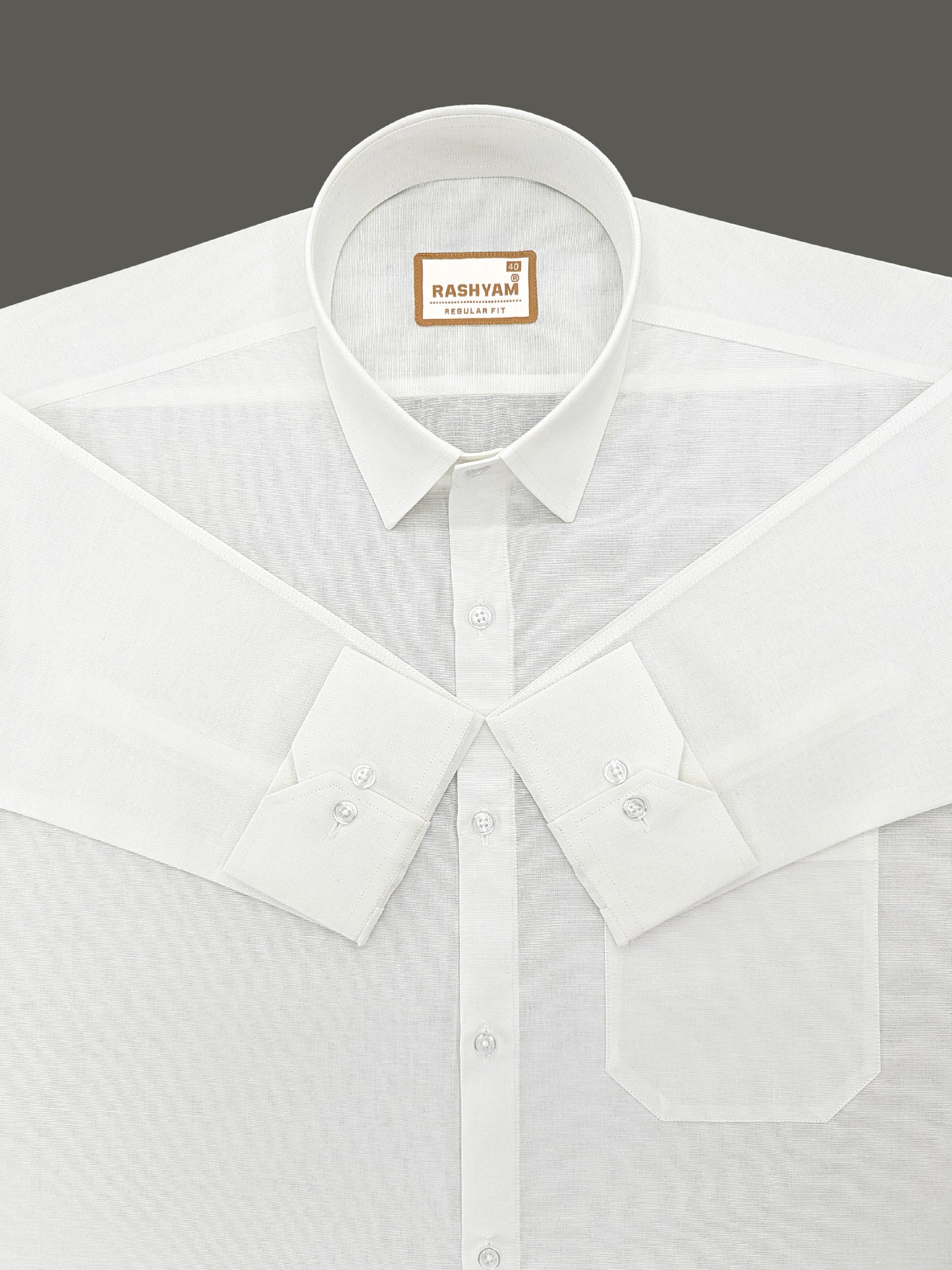 Pescara Bright White Luxurious Italian Linen Shirt