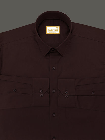 Roman Coffee Premium Luxury Cotton Formal Shirt For Men