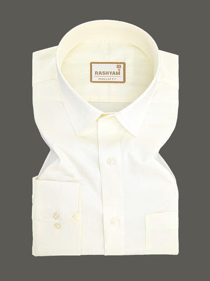 Avellino Luxurious Light Creamy Soft Cotton Shirt For Men