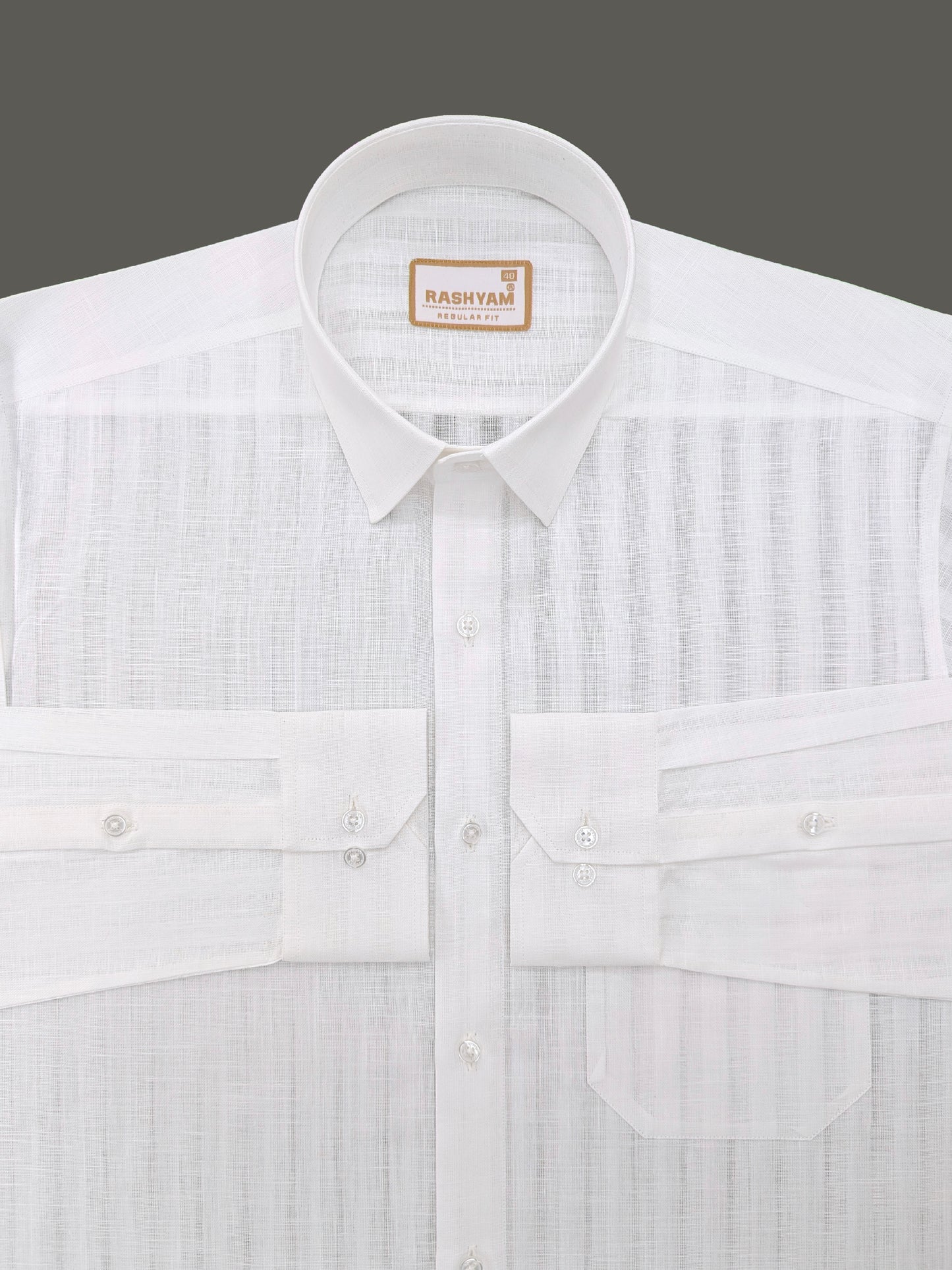 White Line Luxurious Italian Linen Shirt