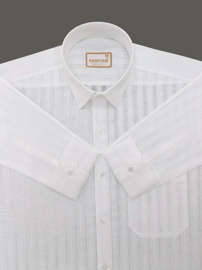 White Line Luxurious Italian Linen Shirt
