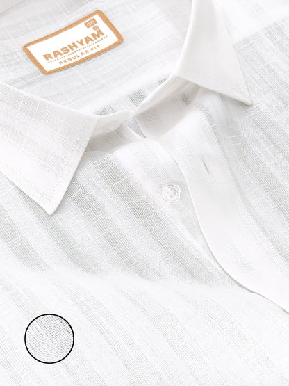 White Line Luxurious Italian Linen Shirt