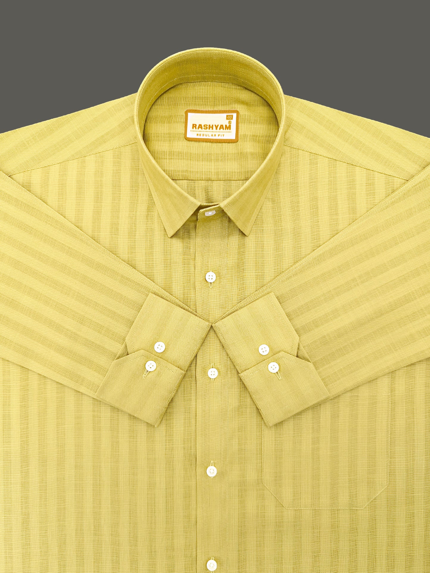 Mustard Yellow Luxurious Italian Linen Shirt