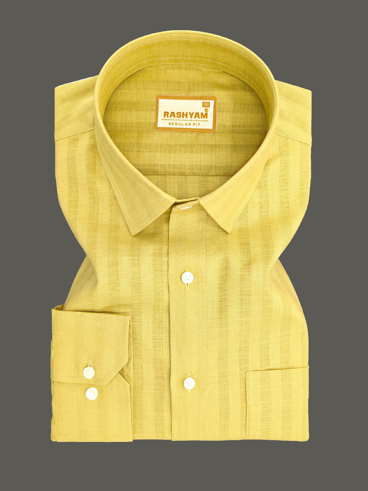 Mustard Yellow Luxurious Italian Linen Shirt