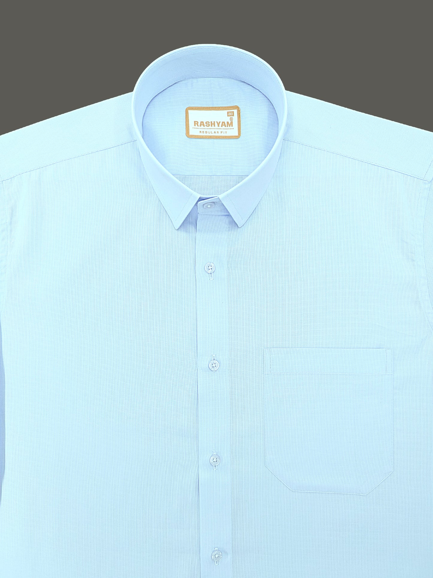 Casia Light Blue Premium Cotton Formal Shirt For Men
