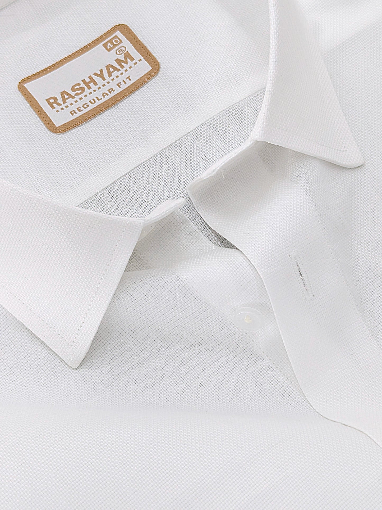 Faenza Luxury Cotton Egyptian Bright White Formal Shirt For men