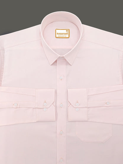 Avellino Luxurious Light Pink Super Soft Cotton Shirt For Men