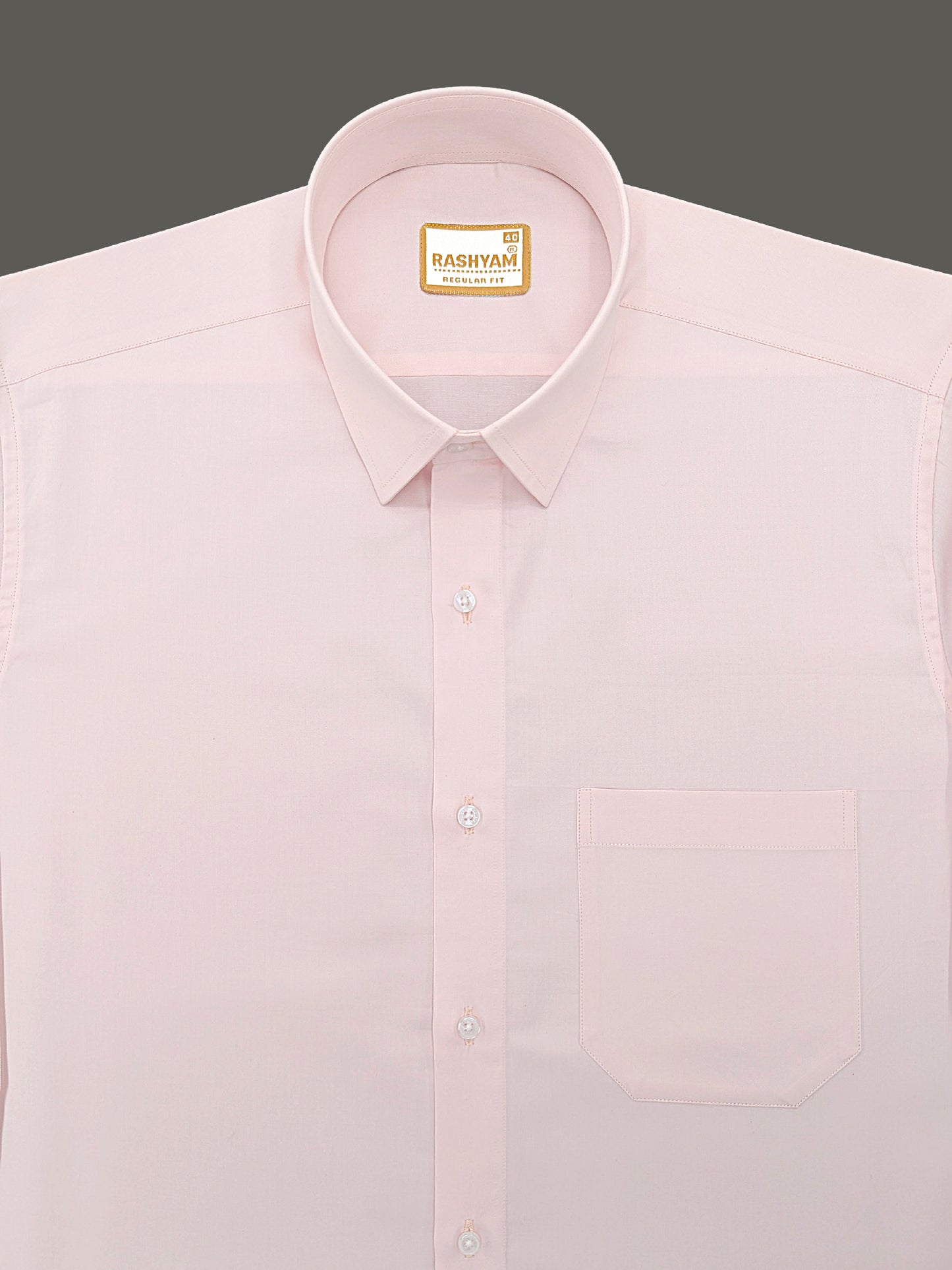 Avellino Luxurious Light Pink Super Soft Cotton Shirt For Men