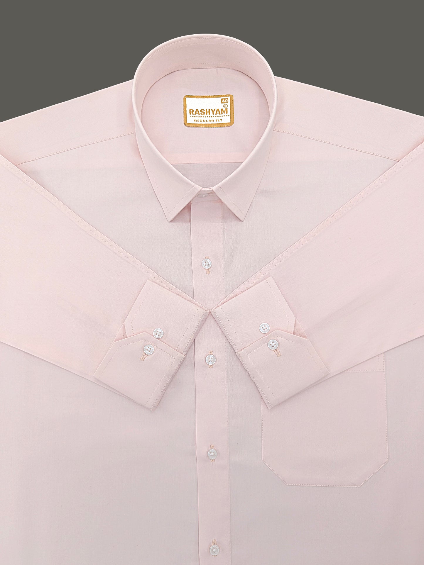 Avellino Luxurious Light Pink Super Soft Cotton Shirt For Men