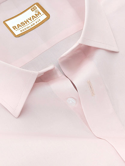 Avellino Luxurious Light Pink Super Soft Cotton Shirt For Men