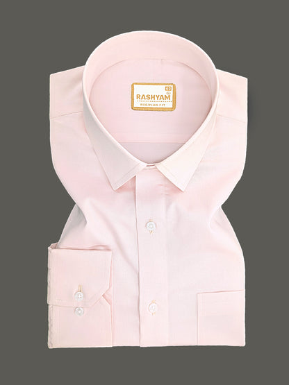 Avellino Luxurious Light Pink Super Soft Cotton Shirt For Men