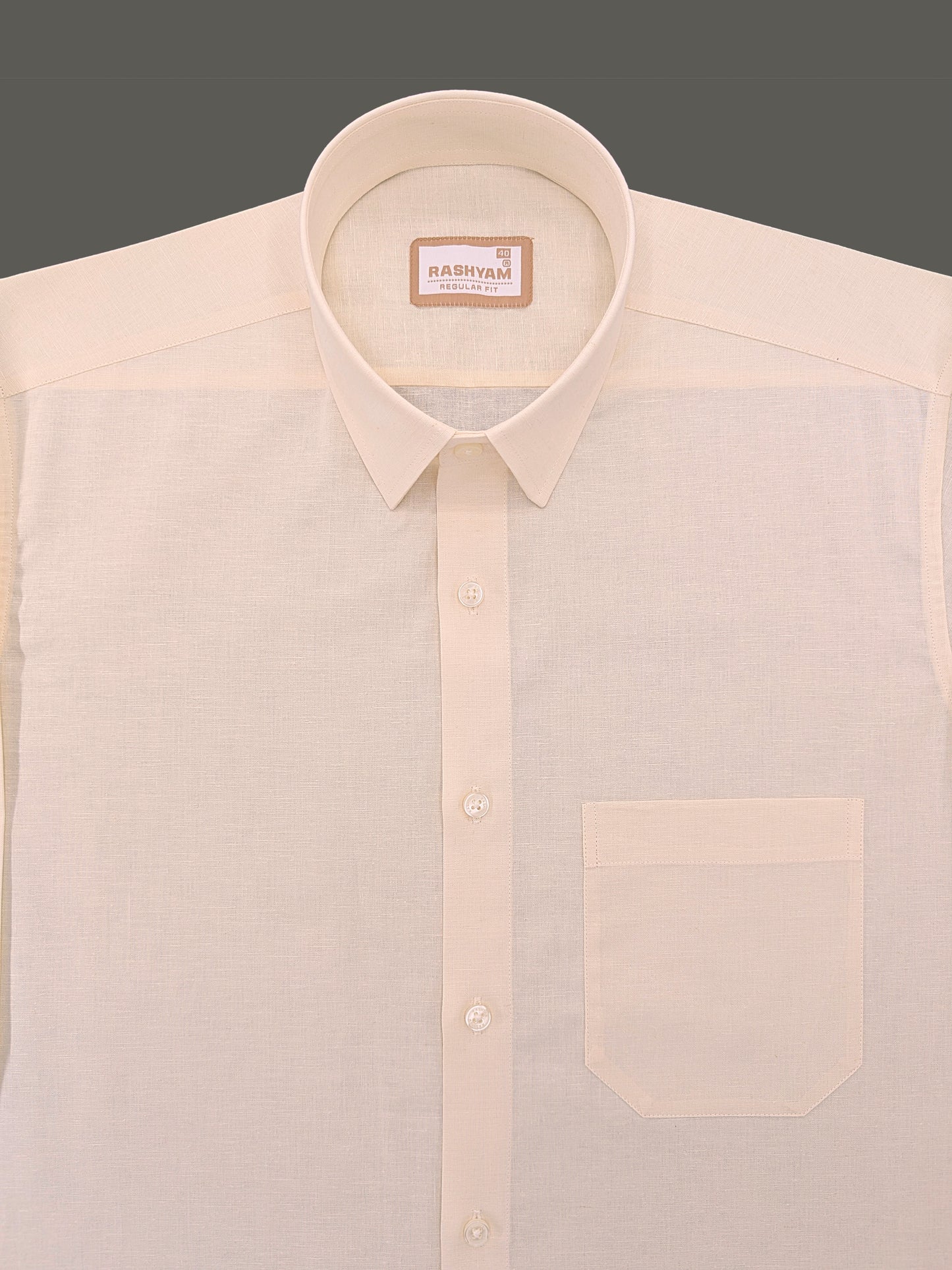 Barboni Butterscotch Luxurious Italian Linen Shirt