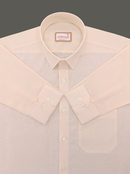 Barboni Butterscotch Luxurious Italian Linen Shirt