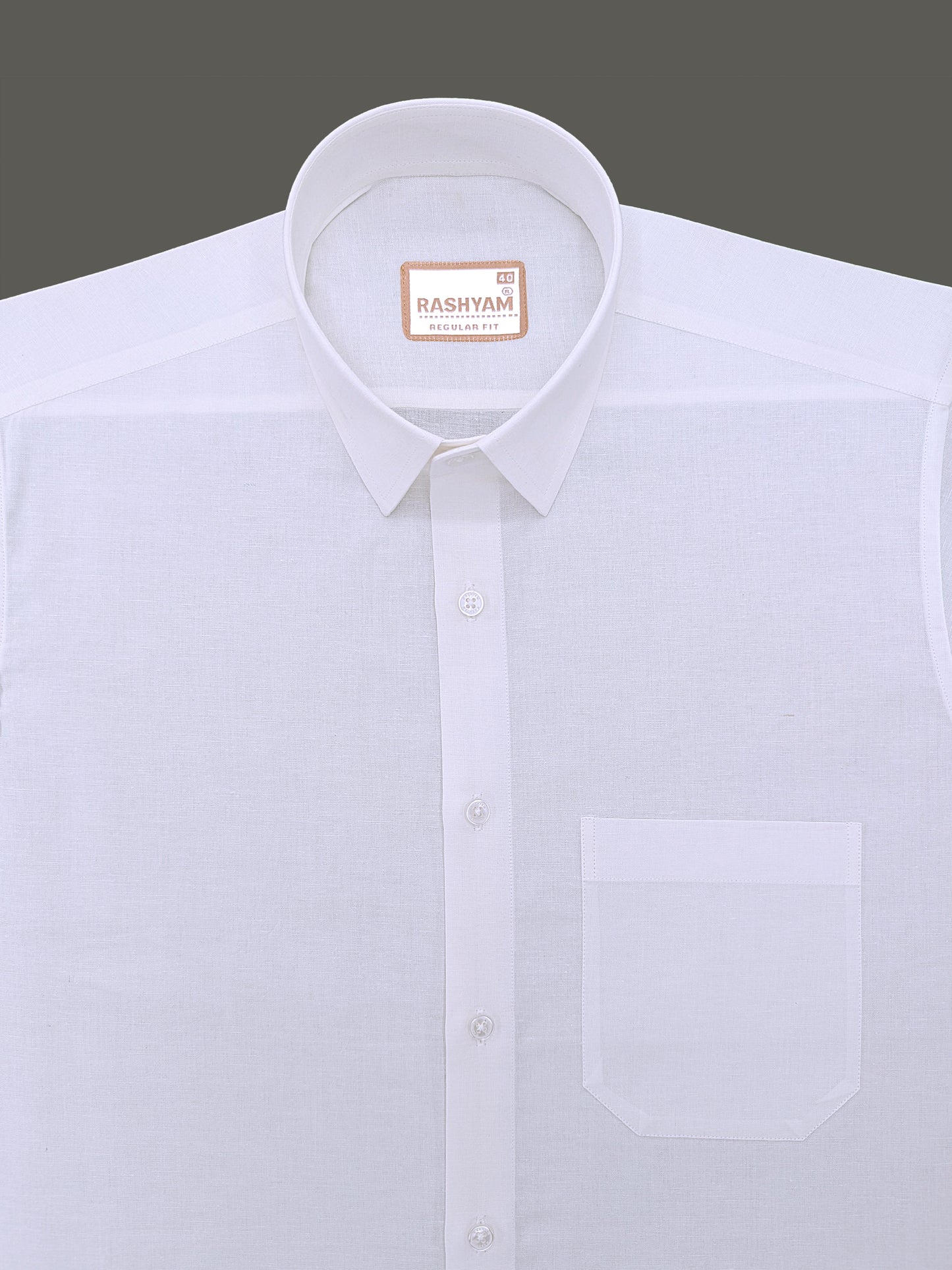 Belloni Pure Luxe White Italian Linen Shirt
