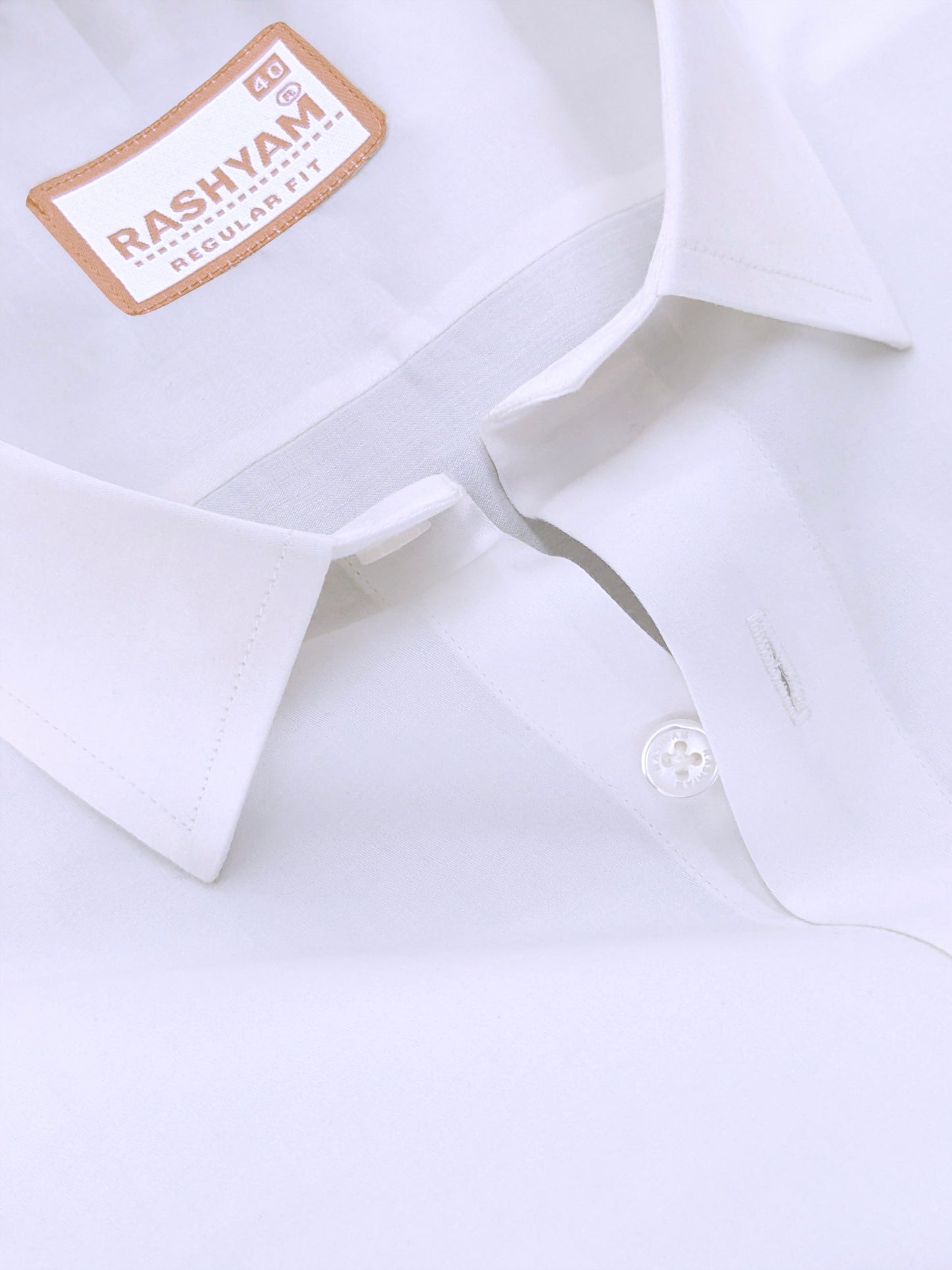 Bright White Premium Giza Cotton Shirt